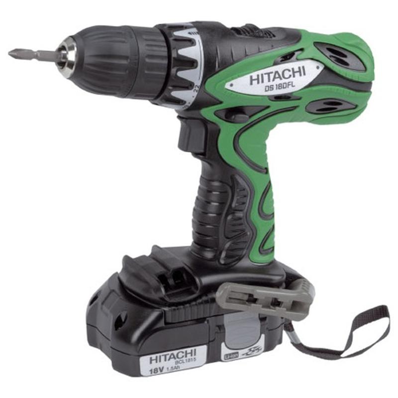 Аккумуляторная дрель-шуруповерт Hitachi DS18DFL