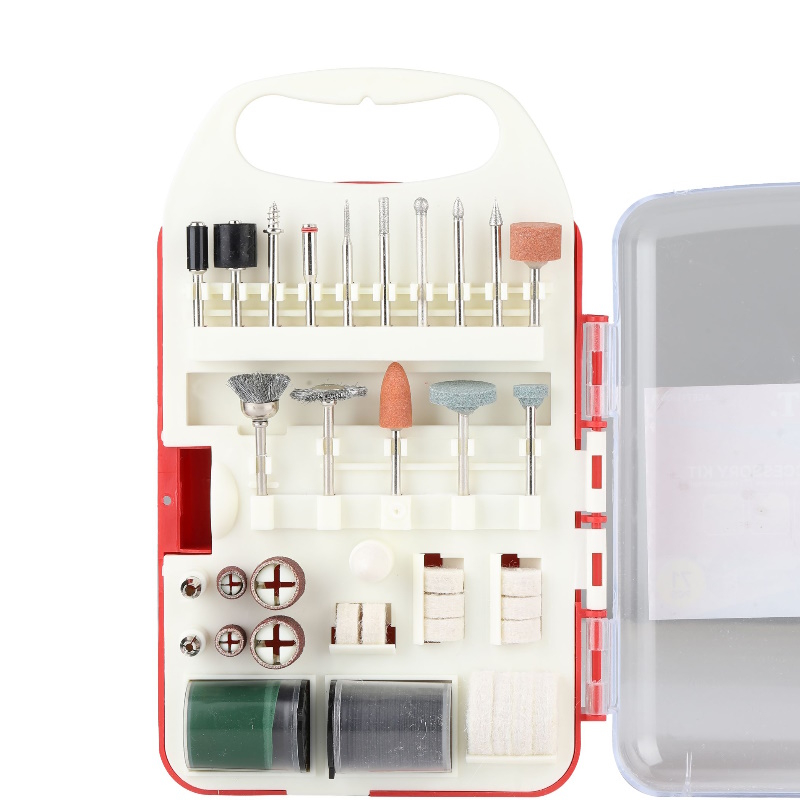 Набор принадлежностей для гравировальных машин P.I.T. ASET11-0071, 71 предмет, пластиковый кейс