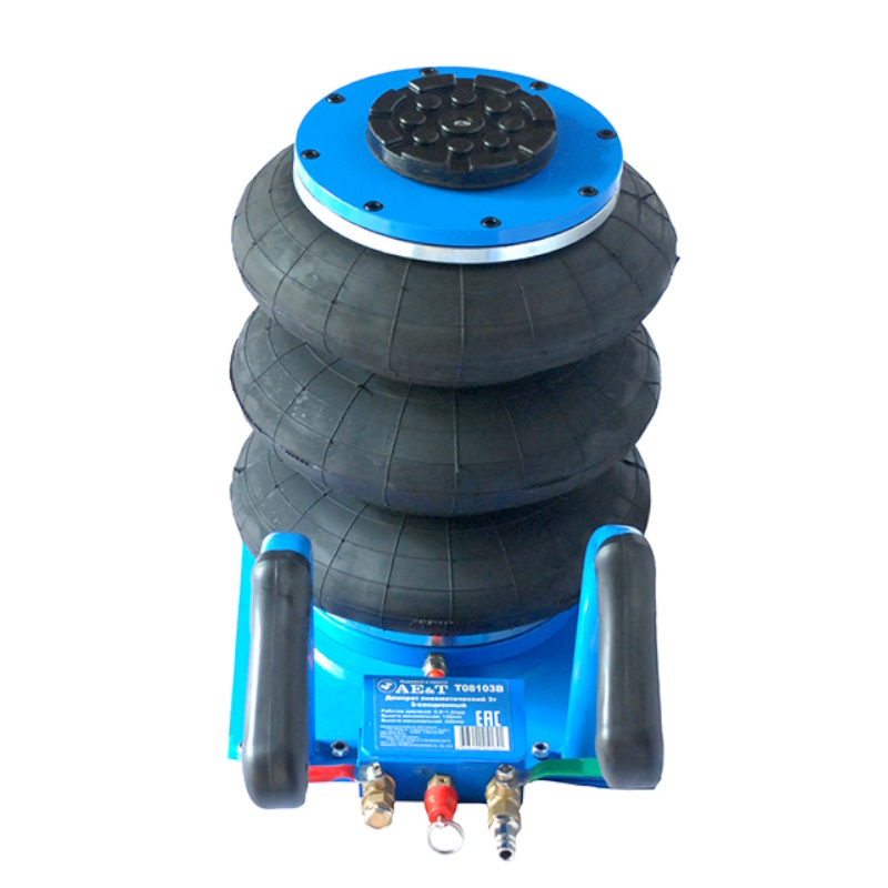 Домкрат AE&T T08103B, 3 т, 3-секционный, пневматический в Рыбинске
