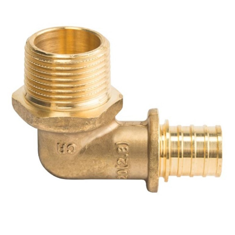 Угольник-переходник Stout SFA-0005-002034, НР, 20x3/4, аксиальный