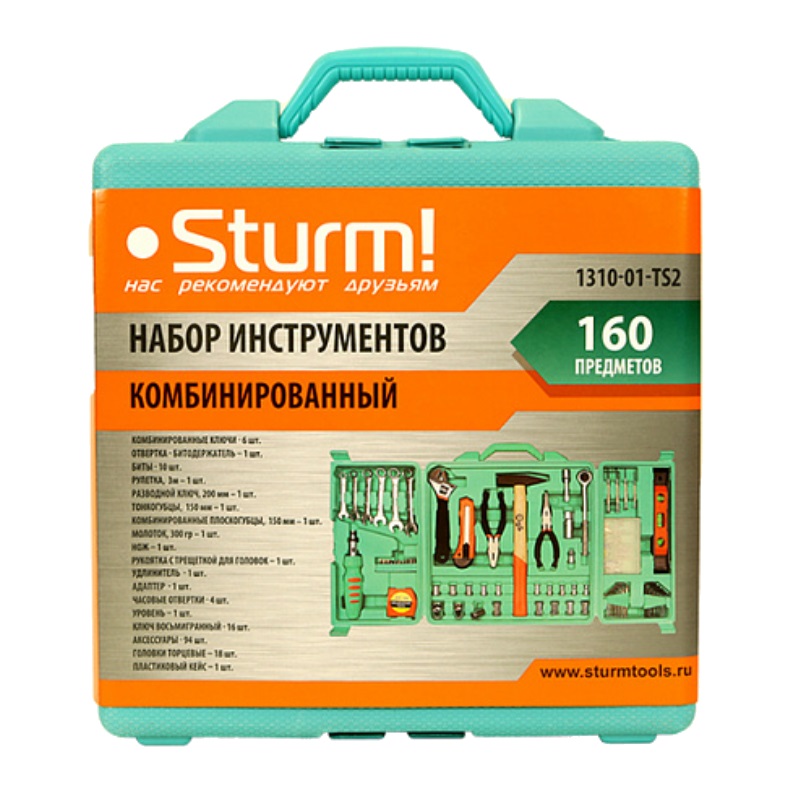 Набор инструментов Sturm! 1310-01-TS2 (160 предметов) в Переславле