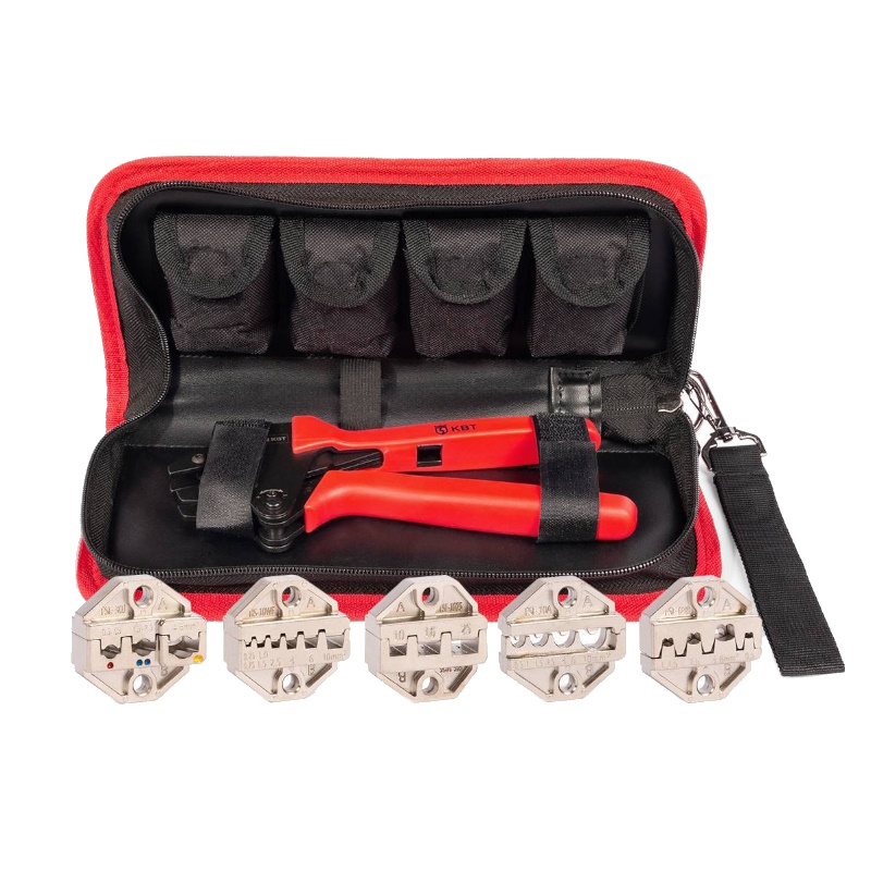 Пресс-клещи с набором матриц КВТ CTN 80102 5756₽