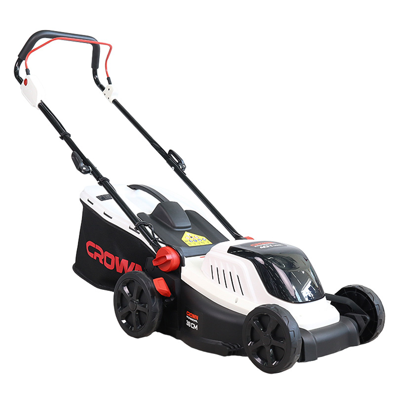 Газонокосилка аккумуляторная Crown CT29018HX (объем 4ач, ширина скашивания 38 см, АКБ и ЗУ) в Кинешме