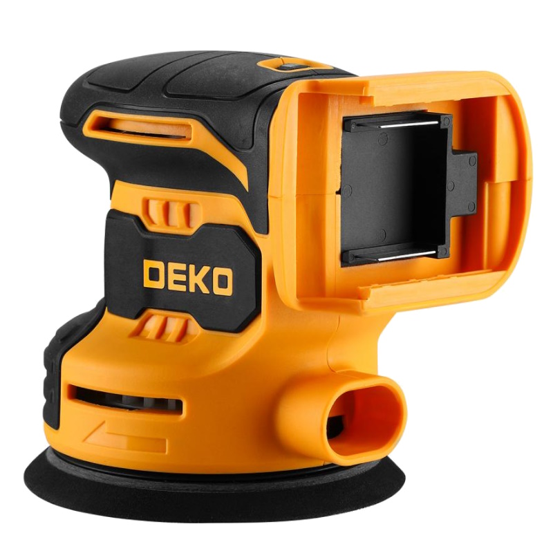 Шлифмашина эксцентриковая Deko DKCG-125 084-1041, аккумуляторная, 20В, 1x2.0Ач в Иваново