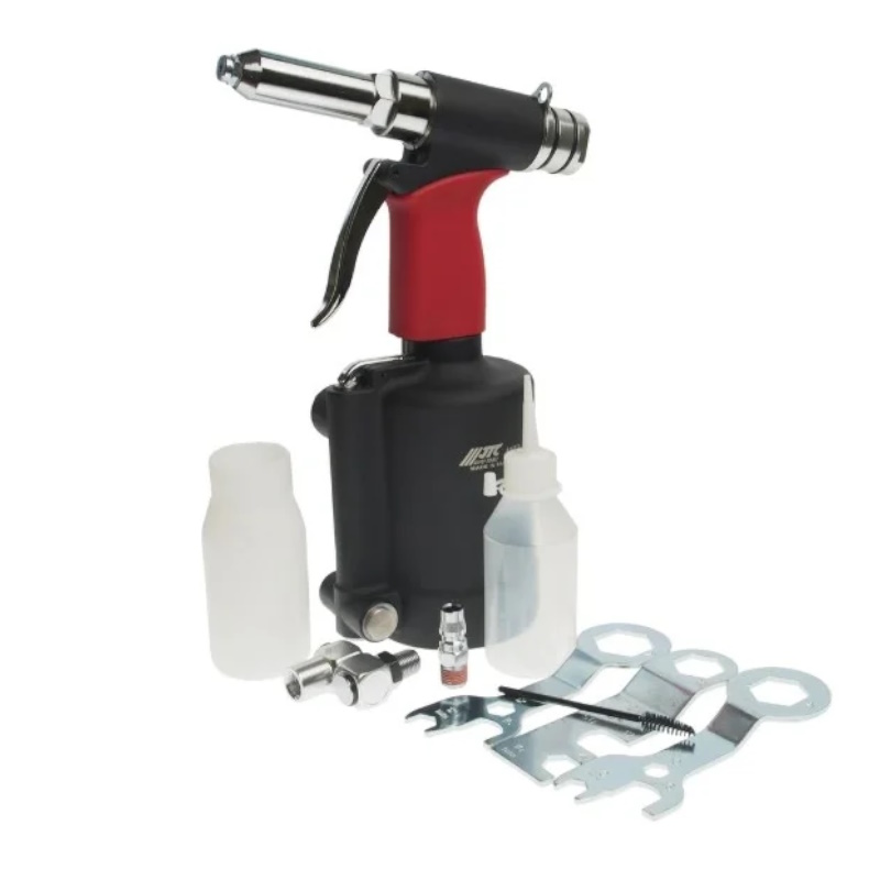 Заклепочник пневматический JTC JTC-7728 шток 158 мм штуцер 14 максимальное усилие при 90 psi 3300lbf