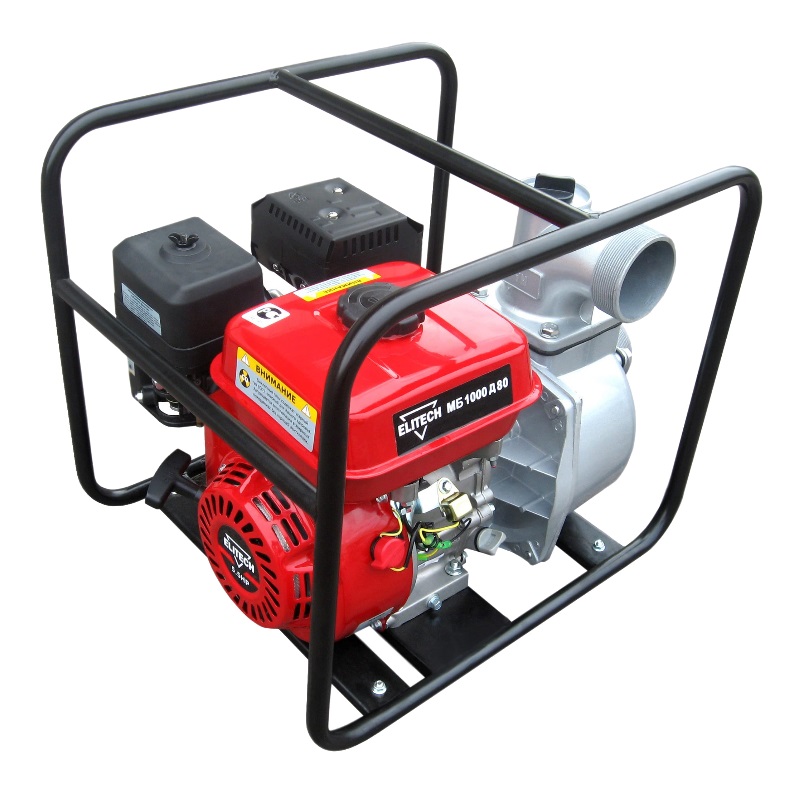 Мотопомпа бензиновая Elitech МБ 1000 Д 80 155208 в Туле