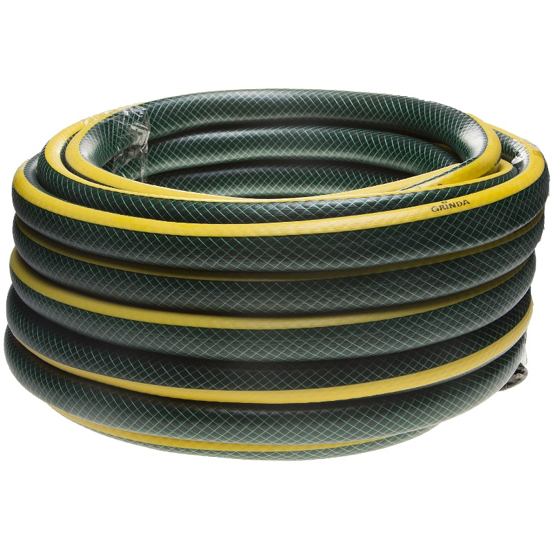 Шланг поливочный Grinda Standard 429000-3/4-15, 15 атм, армированный, трехслойный, 3/4"х15 м в Туле