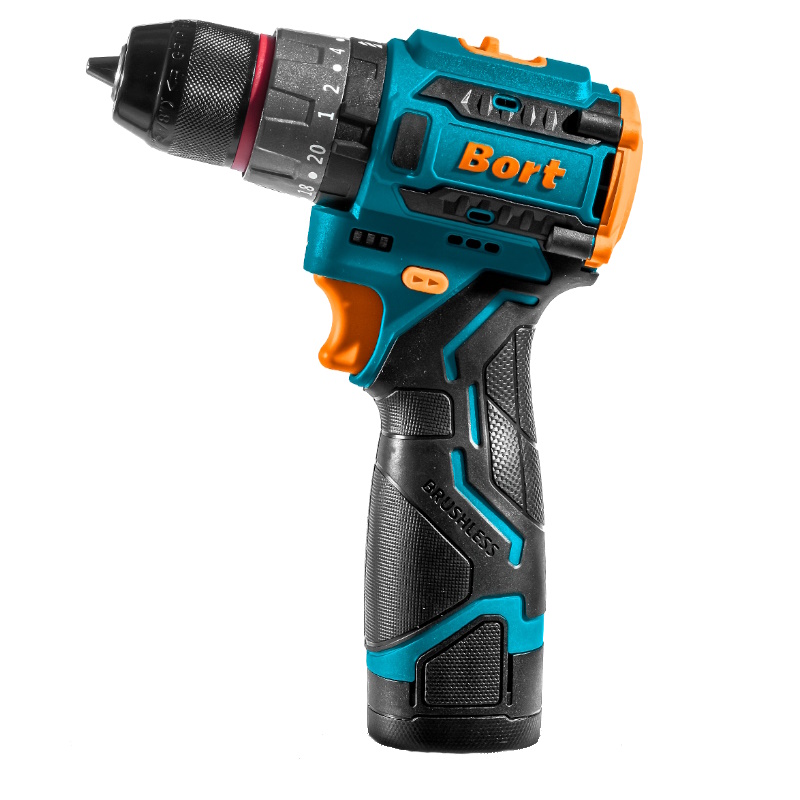 Дрель-шуруповерт аккумуляторная Bort BAB-16U 93414882, ударная, 2x2А.ч в Угличе