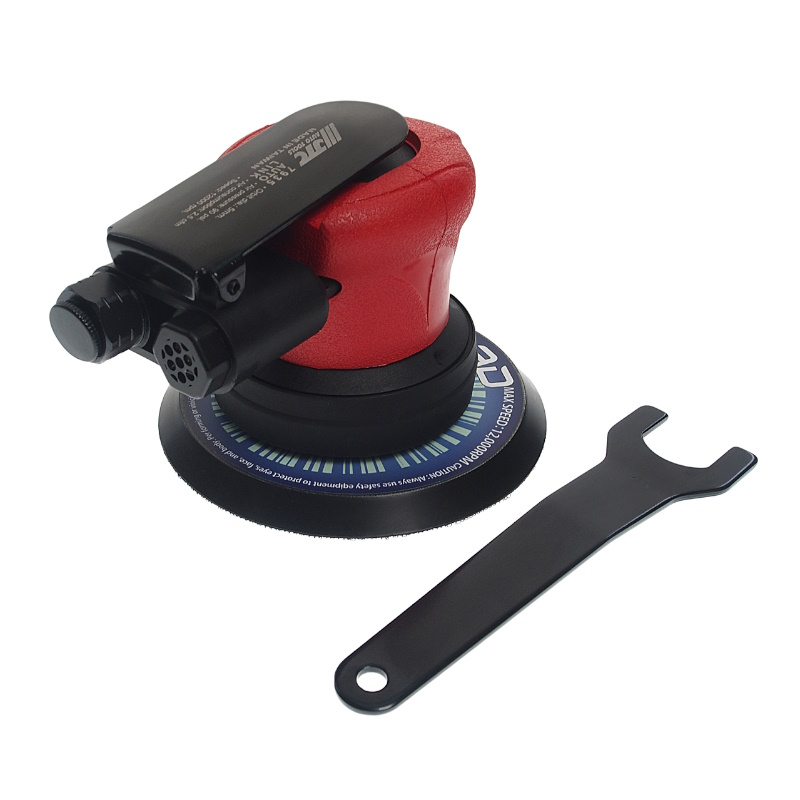 Машинка полировальная пневматическая орбитальная JTC JTC-7935 12000 обмин 90PSI диск 5 без отверстия орбита 5мм