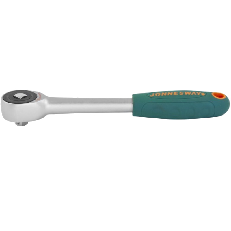 Рукоятка трещоточная ротационная со сквозным приводом Jonnesway R6602 046297, 1/4"DR, 60 зубцов, 180 мм в Иваново