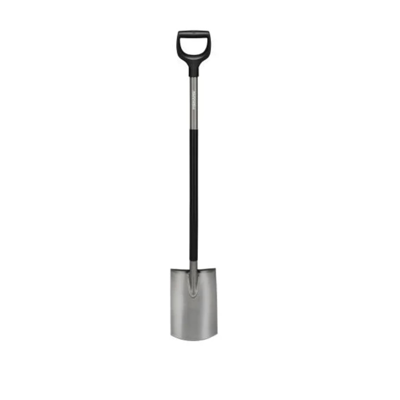 Лопата штыковая с закругленным лезвием Fiskars Ergonomic 1066710 в Коврове