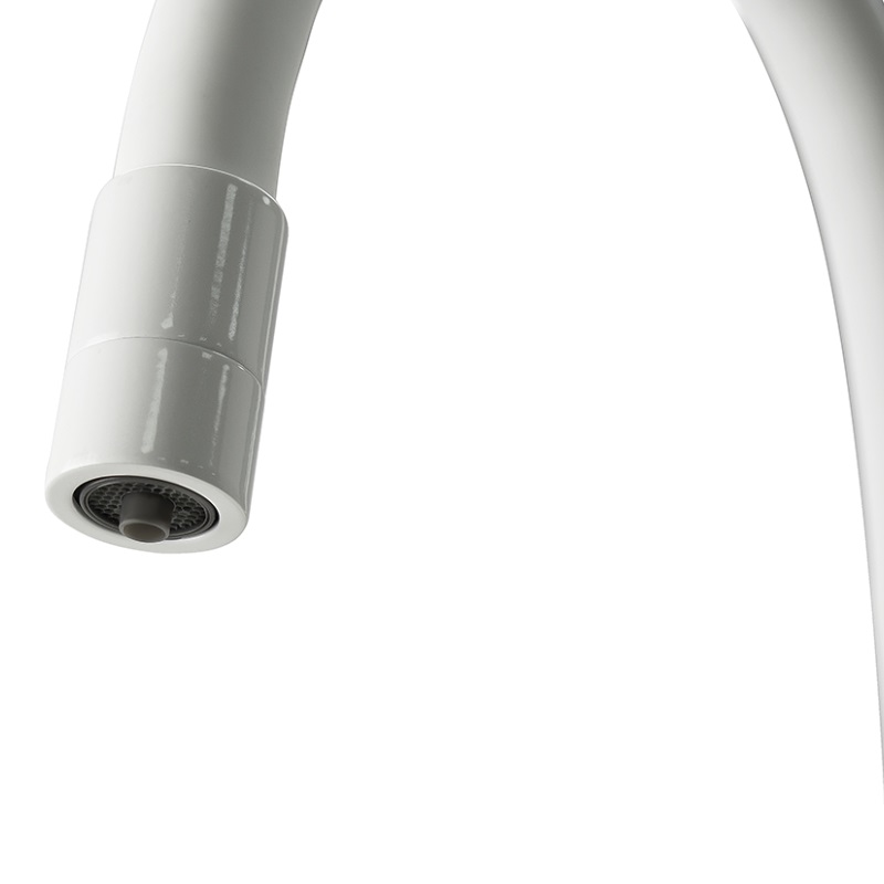 Смеситель для кухни Lemark Comfort LM3075W, белый в Череповце