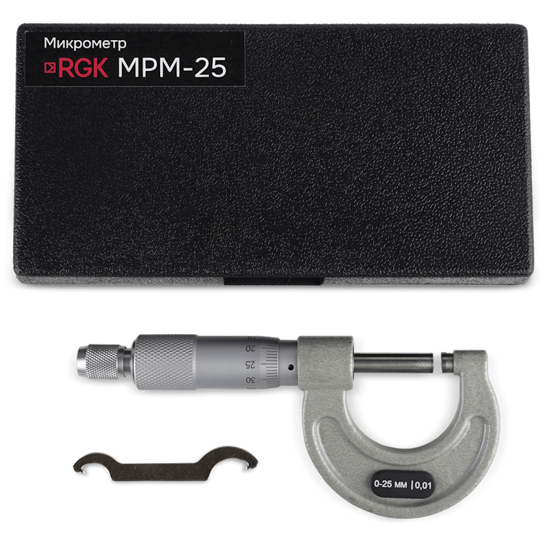Микрометр Rgk MPM-25 757003