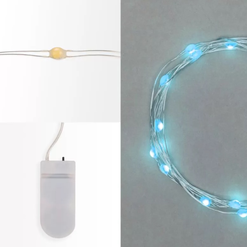 Гирлянда светодиодная Neon-Night "Роса" 303-003 305406, 2 м, 20 LED, голубой  в Муроме
