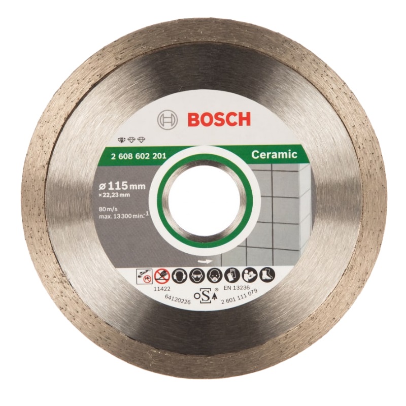 Алмазный диск Bosch PF Ceramic (115x22,23 мм) 2.608.602.201 во Владимире