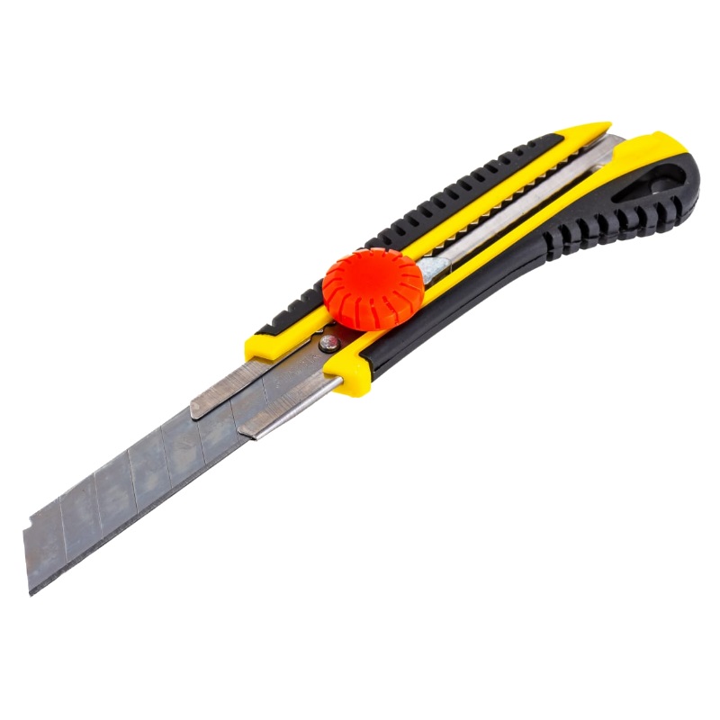Нож с винтовым фиксатором Stayer 09161_z01 (18 мм, ручка пластик) в Ярославле