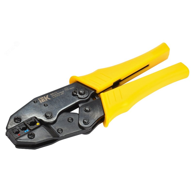 Клещи для обжима IEK КО-01 TKL10-D15-006 15-6 мм 1746₽