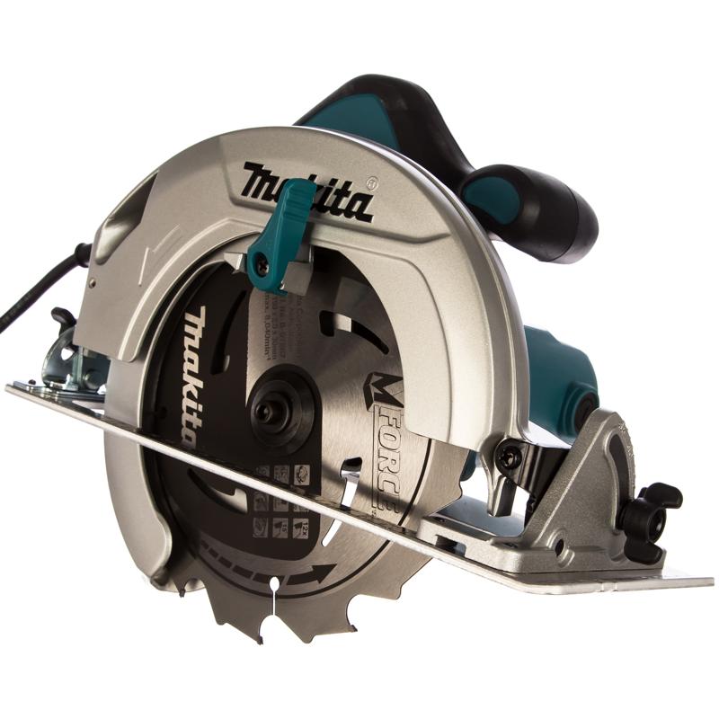 Циркулярная пила для мебели и ламината Makita HS 7601K (электрическая, вращающийся диск 190 мм) во Владимире