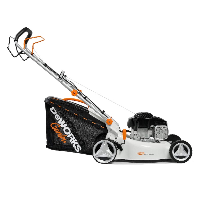 Газонокосилка бензиновая DeWorks L 48SPB, 4,5 л.с., ширина скашивания 48 см, самоходная в Твери