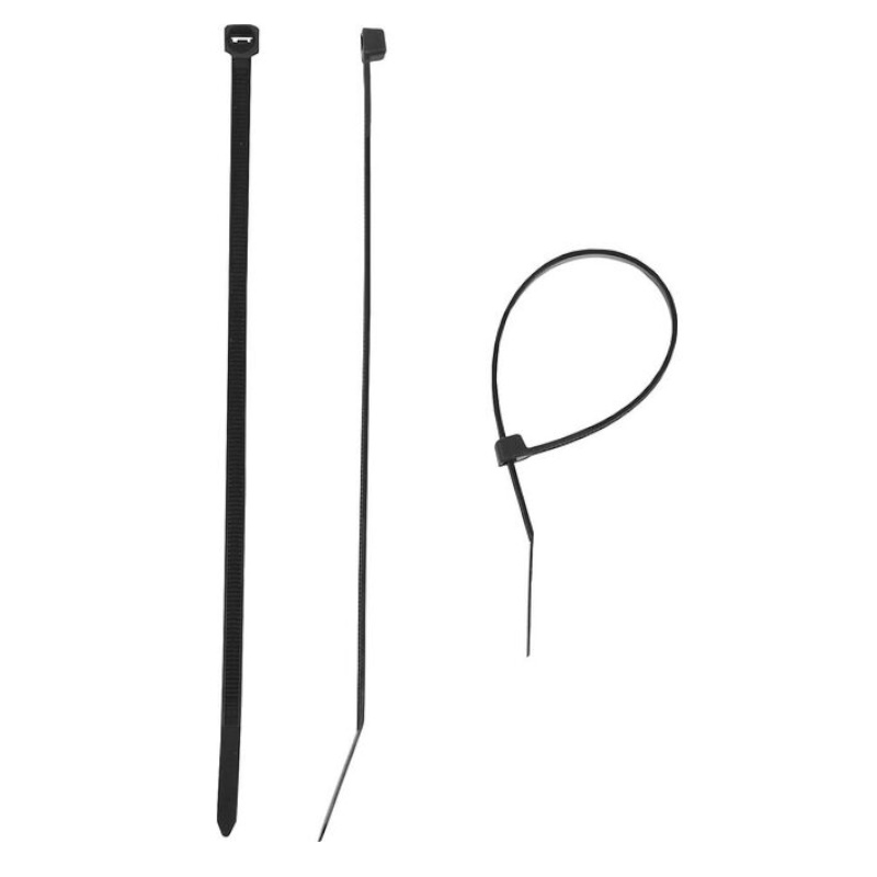 Хомуты нейлоновые Зубр 309030-25-200 черные 25 x 200 мм 100 шт 111₽