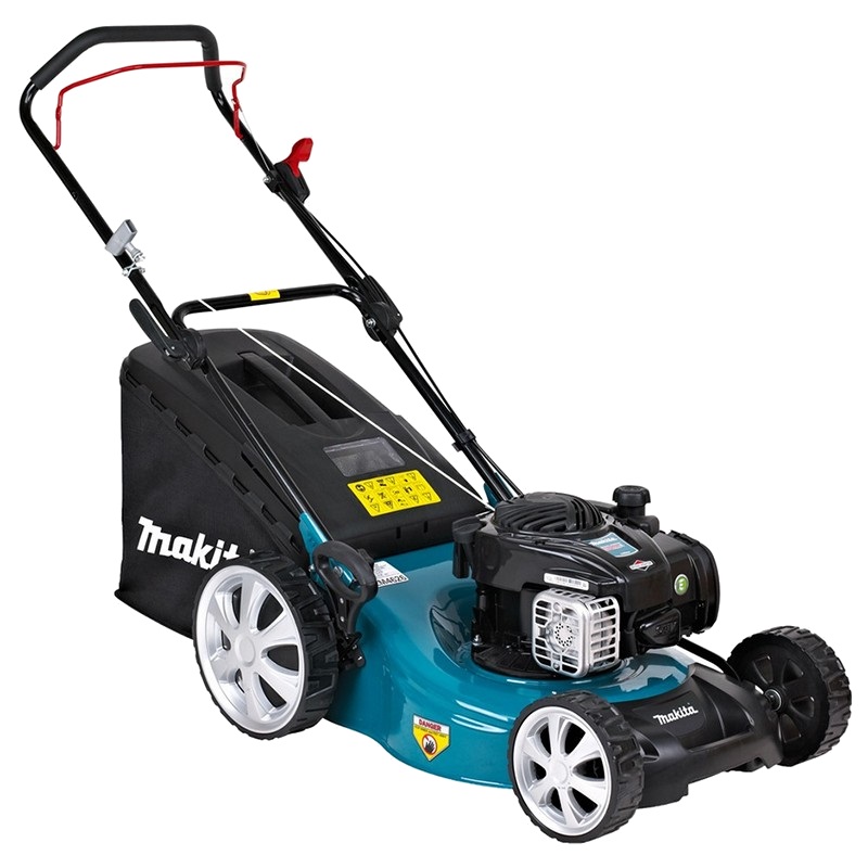 Газонокосилка бензиновая Makita PLM4626, 2,6 л.с., ширина скашивания 46 см