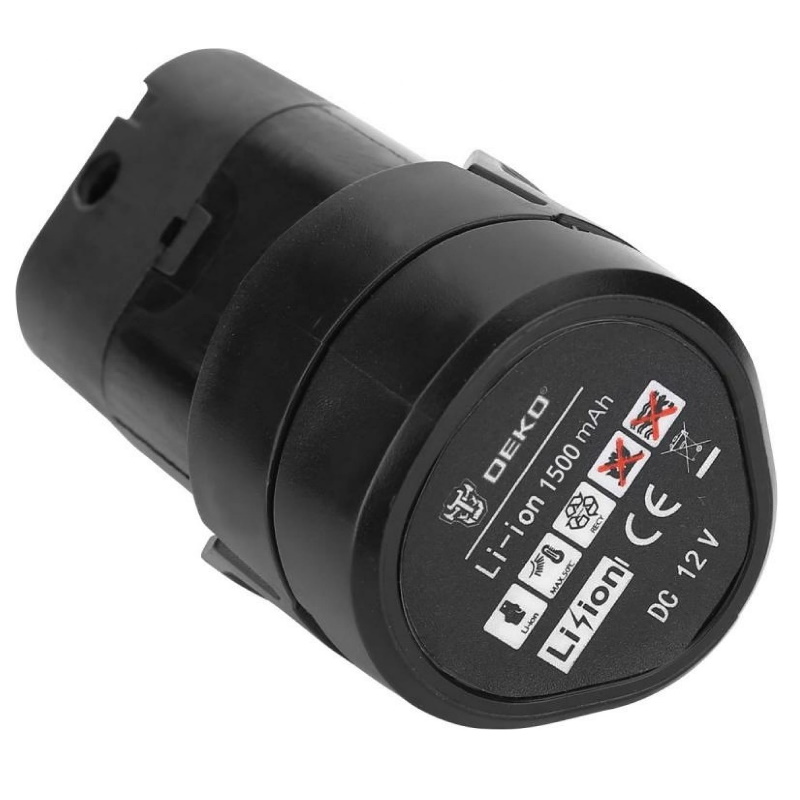 Аккумуляторная дрель-шуруповерт Deko GCD12DU3 063-4115 Li-Ion. в кейсе