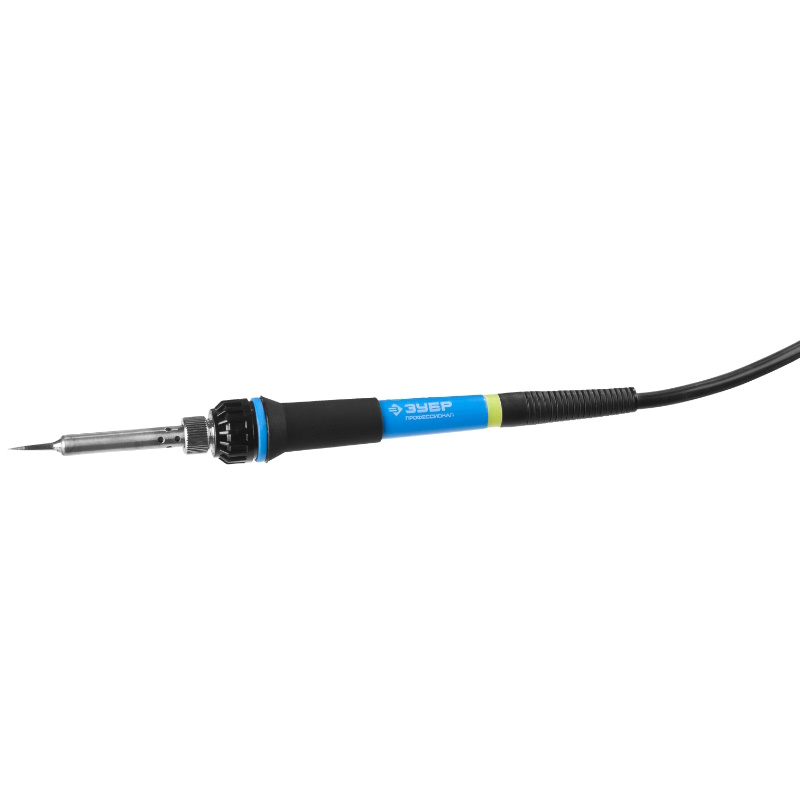 Паяльная станция Зубр "ПРОФЕССИОНАЛ" 55336, низкотемпературная, цифровая с ЖК дисплеем, керамический нагреватель, диапазон 50-480°C, 60Вт  в Туле