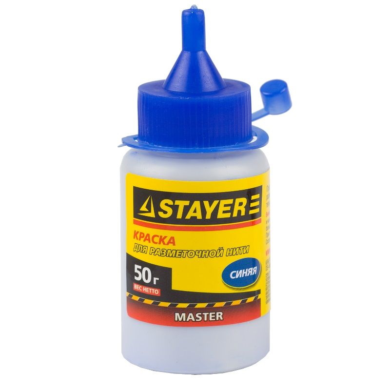 Краска для разметочных шнуров Stayer 0640-1_z01, синяя в Муроме
