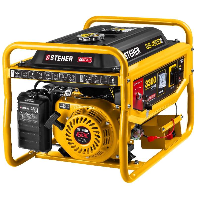 Бензиновый генератор Steher GS-4500Е в Рыбинске