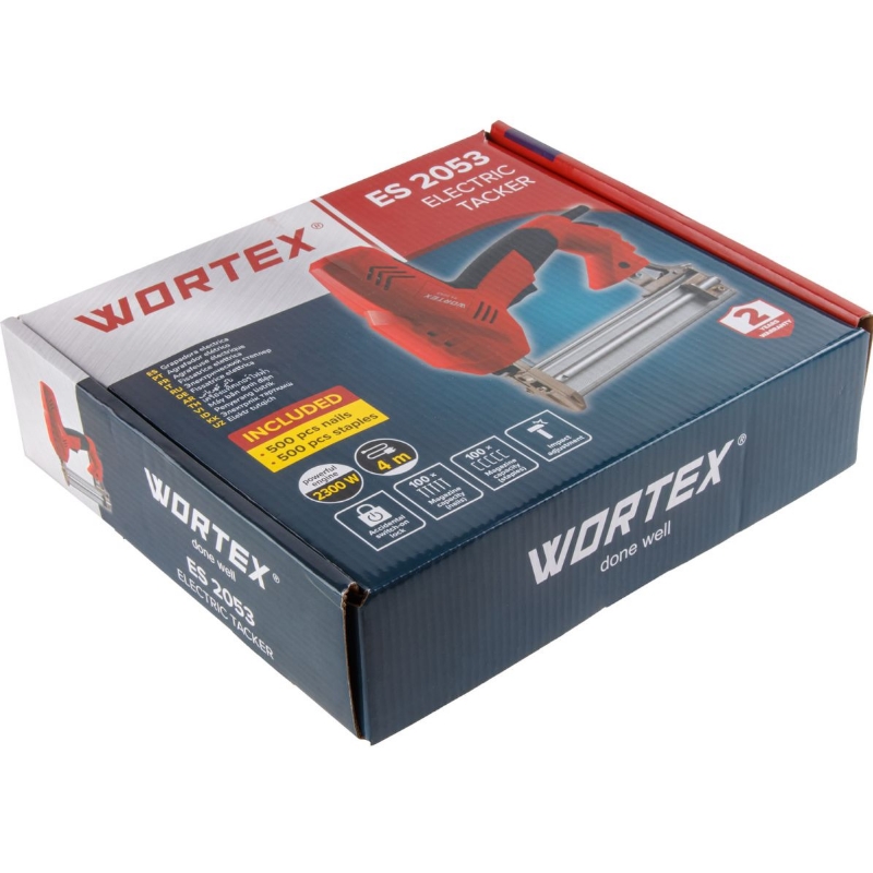 Степлер электрический Wortex ES 2053 1335748, 2300 Вт, 60 скоб/гвоздей в мин. в Коврове