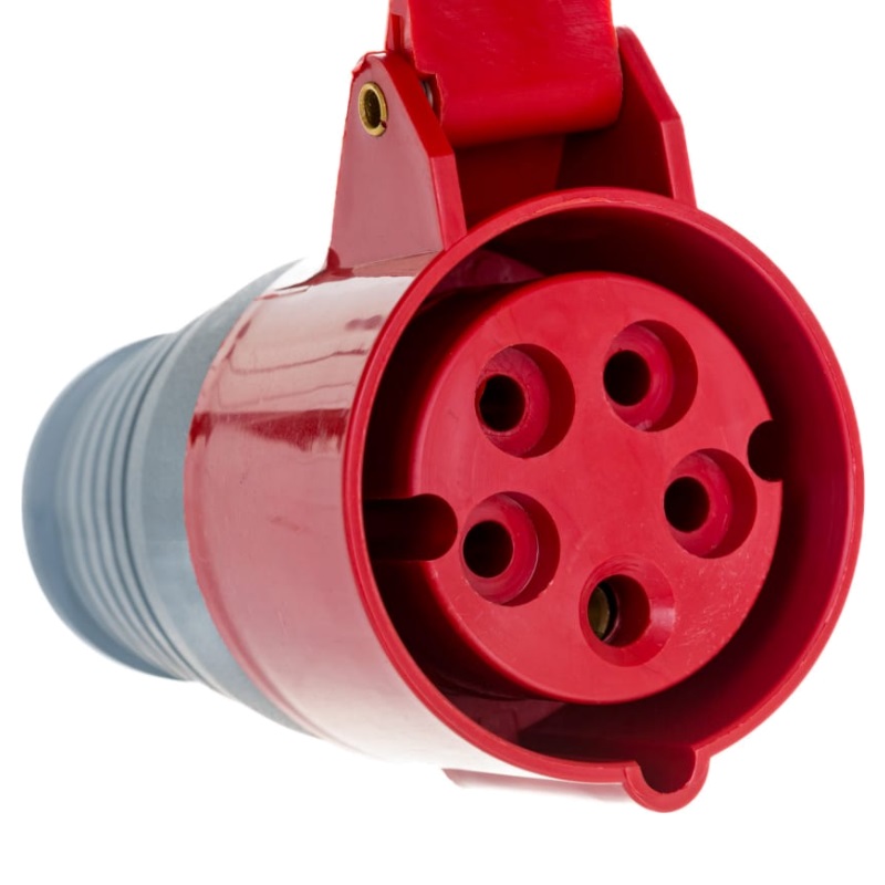 Розетка кабельная IEK ССИ-215 (16 А, 380 В, 3P+PE+N, IP44) PSR22-016-5 в Ярославле