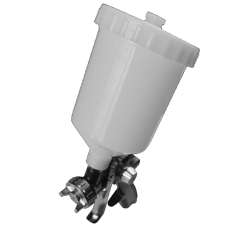 Краскопульт пневматический Berger ГРАУ BG1368 HP 15 мм верхний бачок