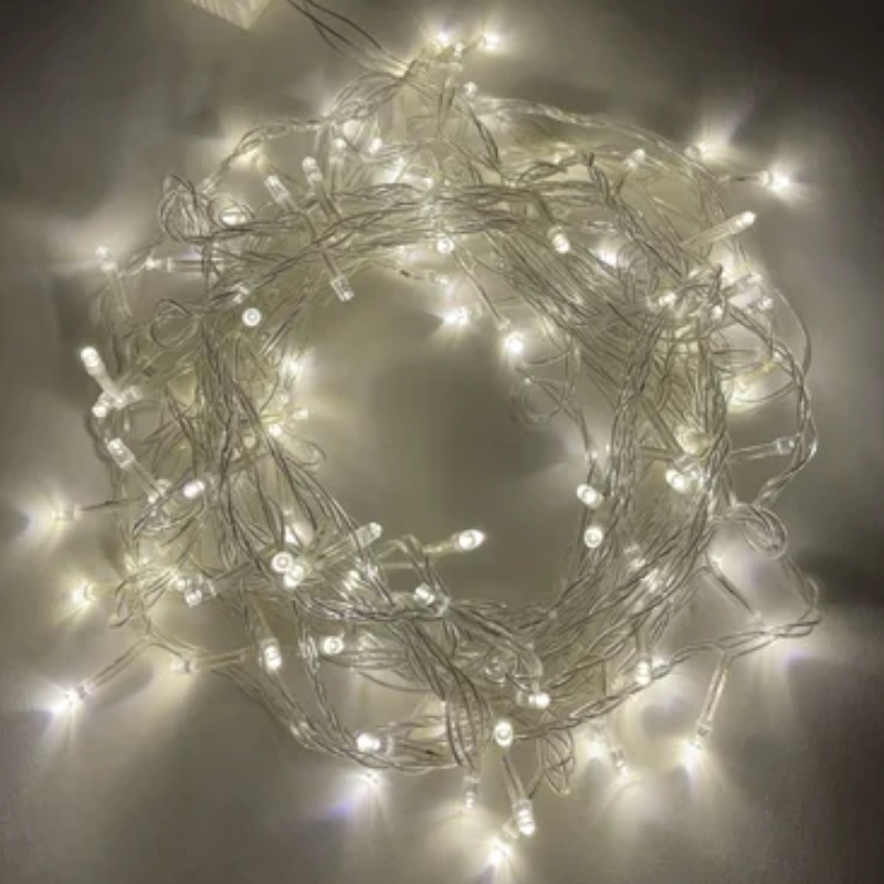 Гирлянда светодиодная "Нить" Эра Б0041894 55092, 10м 100LED 8 режимов 220В IP20 тепл. свет