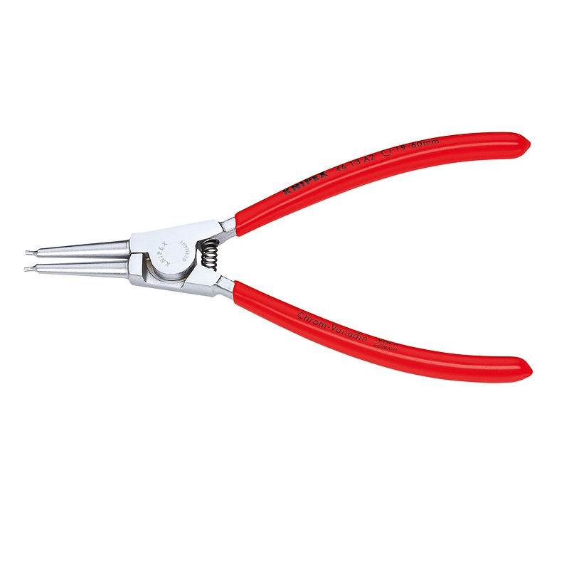 Щипцы для внешних стопорных колец Knipex KN-4613A1, прямые губки, Ø 10-25 мм, длина 140 мм, хром в Муроме