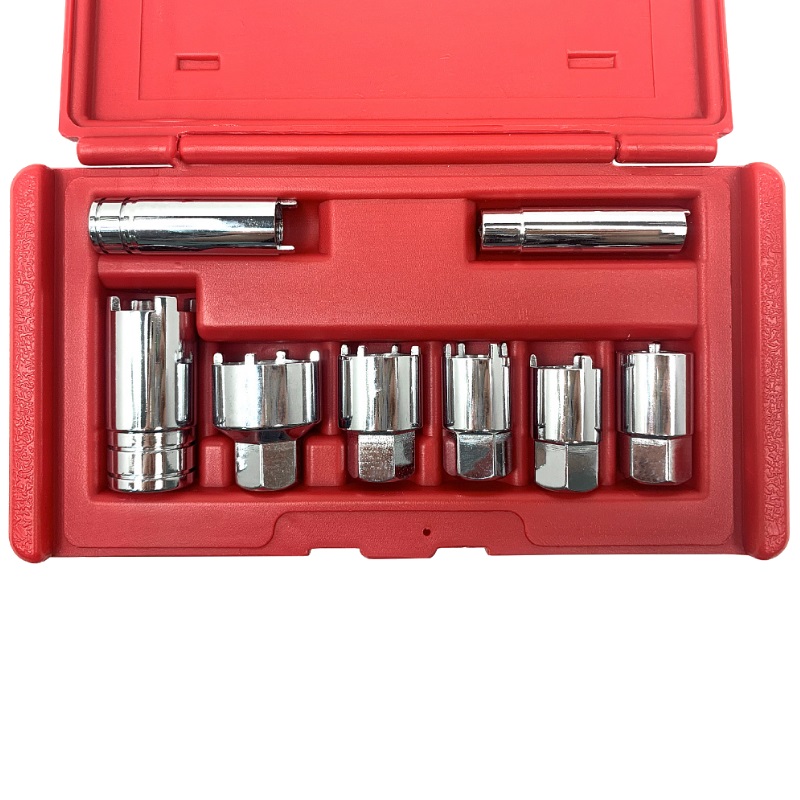 Набор головок корончатых для антенн Kingtool KA-8201, 8 шт.