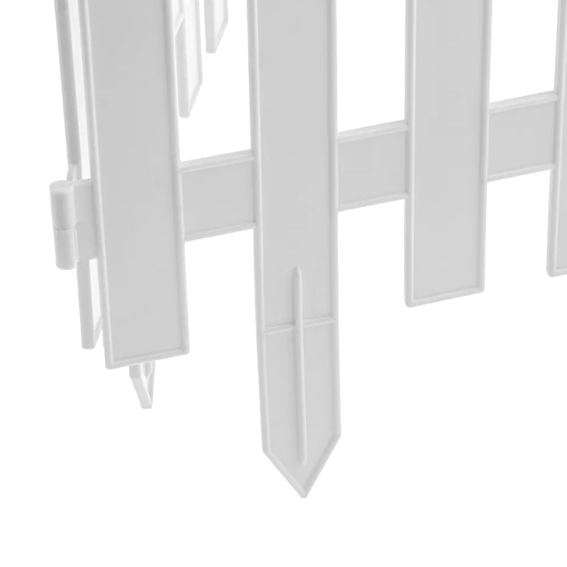 Забор декоративный Palisad "Рейка" 65004, 28х300 см, белый в Муроме