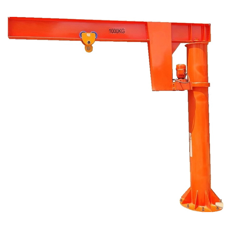 Кран консольный TOR JIB 1046711, 1000 кг, 3х3 м, поворотный 360°, с электроприводом в Коврове