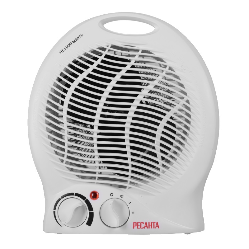 Тепловентилятор для квартиры Ресанта ТВС-2 67/2/2 (напряжение 220 В, 2 кВт, холодный ветродуй)