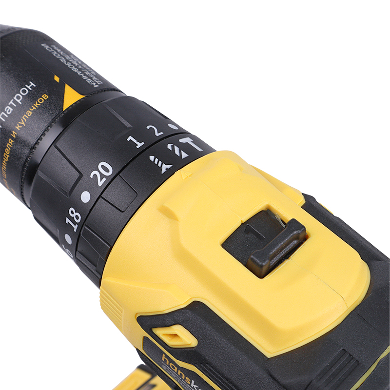 Дрель акк б/щ уд. Hanskonner HCD2065BLIC 18В, 1BatterySystem, 65Нм, (2х2.0Ач совместимы с Makita LXT) в Туле