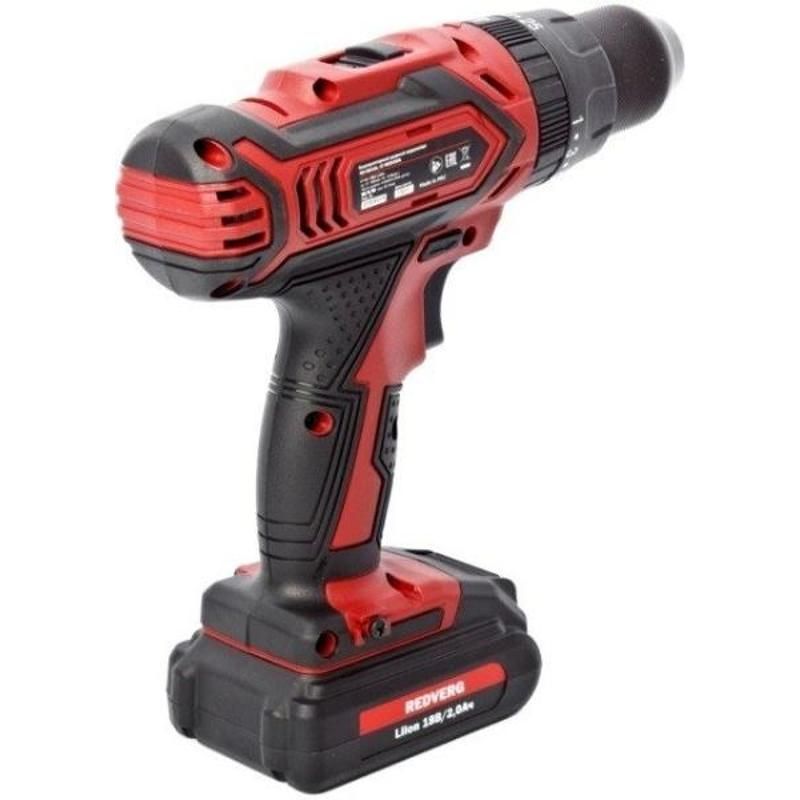 Аккумуляторная ударная дрель-шуруповерт Redverg RD-ISD18L/2T в Костроме