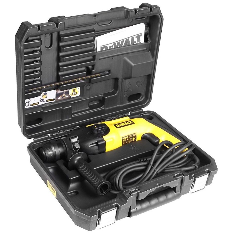 Перфоратор DeWalt D 25103KV в кейсе, с защитной муфтой, с виброзащитой