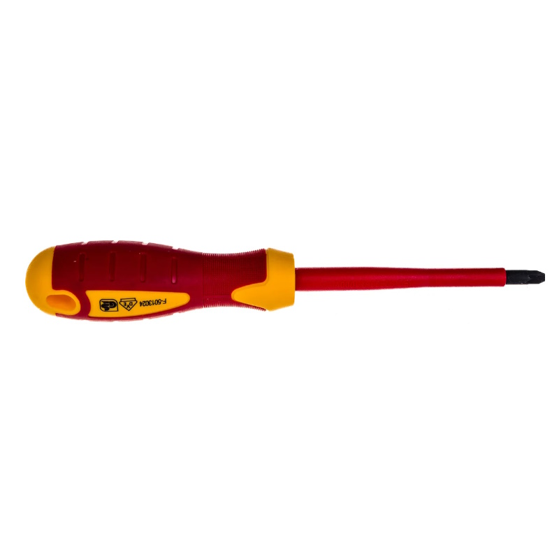 Отвертка крестовая диэлектрическая Berger BG1060, PZ2х100мм, до 1000V  в Переславле