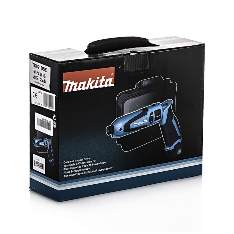 Аккумуляторная отвертка Makita TD021DSE в Туле