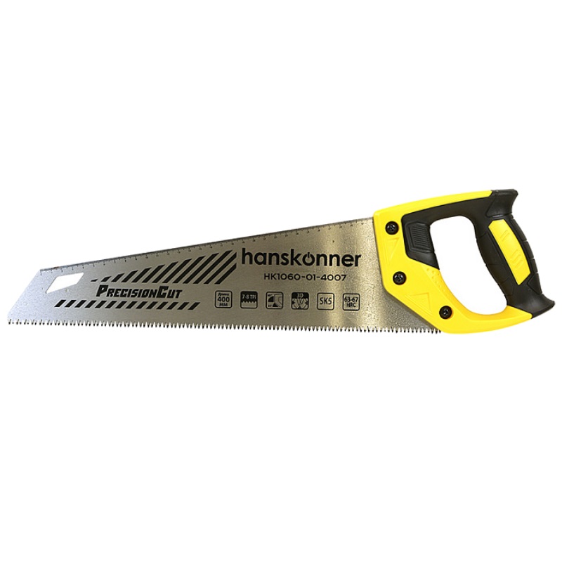 Ножовка по дереву Hanskonner HK1060-01-4007 (400 мм, 7-8 TPI, SK5, 3D зуб) в Ярославле