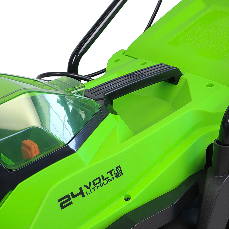 Газонокосилка аккумуляторная 24В VT Greenworks GD24LM33K4 (узкая, 1хАКБ 4Ач, ЗУ) 2516107UB