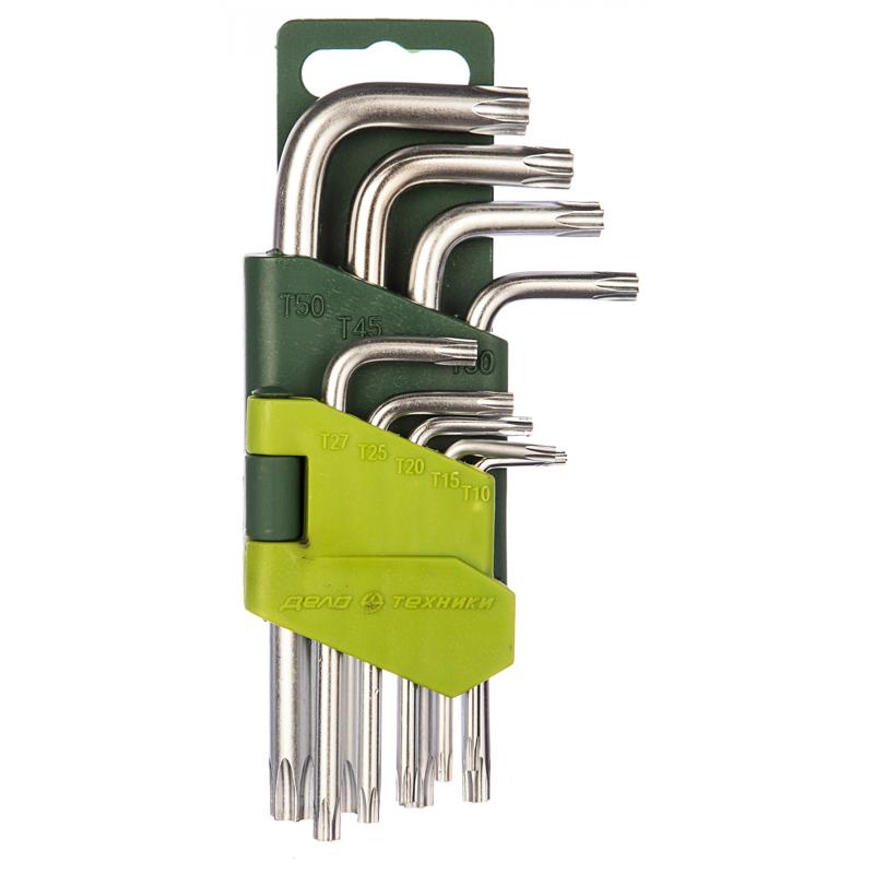 Набор ключей коротких Дело Техники 563090 TORX (9 предметов)