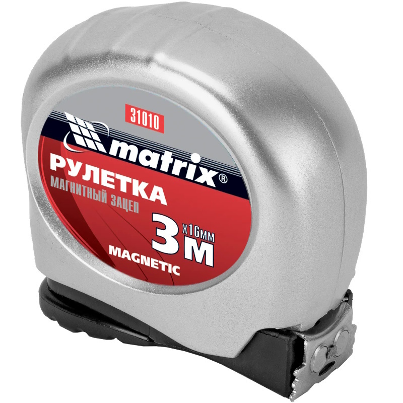 Рулетка Matrix 31010 3м*16мм магнитный зацеп