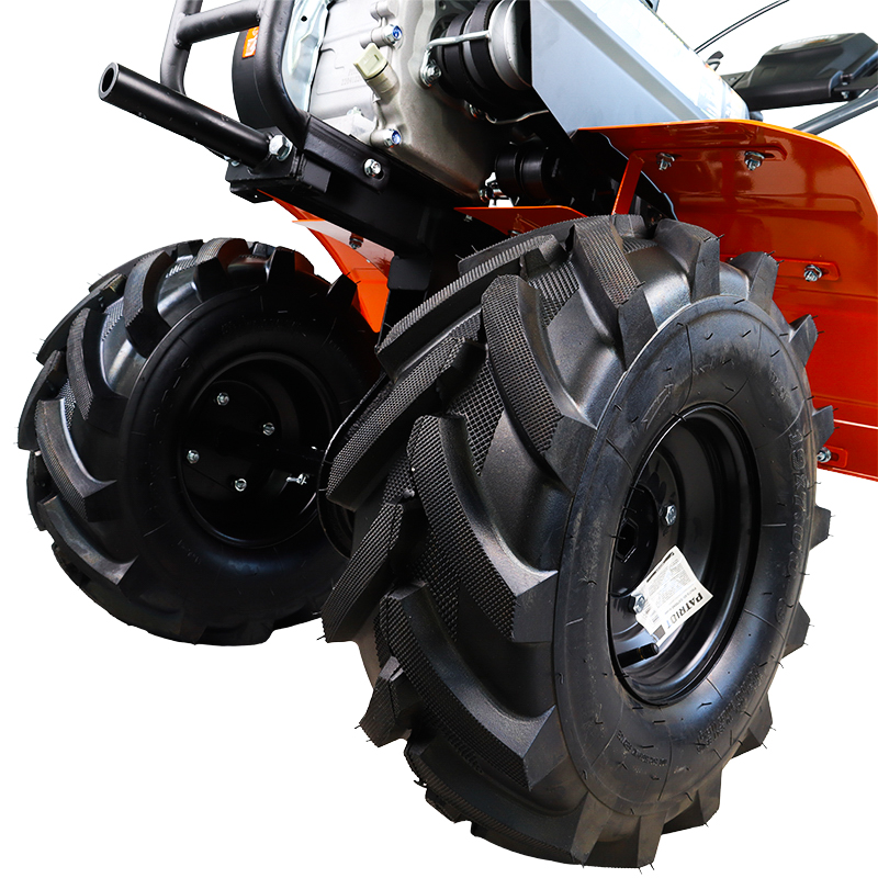 Мотоблок Patriot УРАЛ М высокоскоростной (цепной редуктор, колеса EXTREME 440107007, реверс)