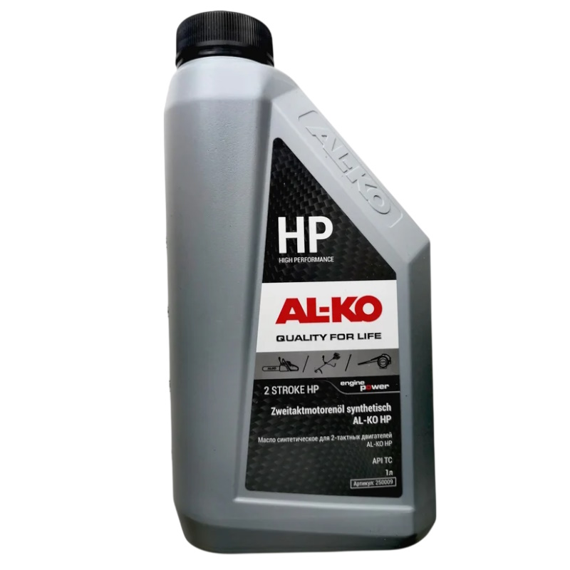 Масло синтетическое Al-Ko HP 250009, для 2-тактных двигателей, 1 л в Твери