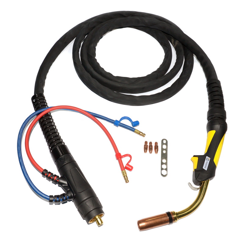 Горелка сварочная с жидкостным охлаждением Hugong 032190 MIG/MAG HG50-500А-5м MIG Torch HG50 water cooled-5m
